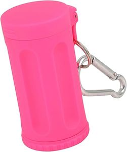 Cendrier portable sans fumée avec logo personnalisé, couvercle porte-clés, résistant à la chaleur, étui de voyage pour cigarettes, pochette pour le camping en plein air - Product Image 1
