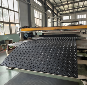 Dalles <span class=keywords><strong>de</strong></span> pavage en PE robustes sur mesure, <span class=keywords><strong>protection</strong></span> temporaire du sol pour travaux en zone inondée, tapis <span class=keywords><strong>de</strong></span> sol en plastique HDPE pour routes - Product Image 2