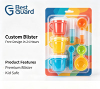Blister Personalizado de PVC de Alta Transparencia con Ranura para Colgar, Embalaje Colgante Personalizado para Figuras de Acción