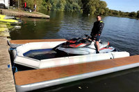 Quai flottant gonflable pour yacht quai de plate-forme de ponton droit gonflable quai de jet ski flottant gonflable