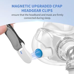 Clips de fixation pour casque CPAP compatibles avec <span class=keywords><strong>ResMed</strong></span> <span class=keywords><strong>Airfit</strong></span> F20 <span class=keywords><strong>N20</strong></span> F30 F30i F40, clips de remplacement magnétiques en gros - Product Image 4