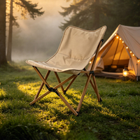 Chaise de camping pliable portable, légère, en tissu Oxford, avec sac de transport pour pique-nique en plein air, randonnée