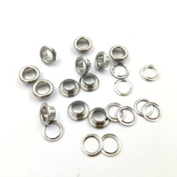 Œillets métalliques avec rondelles, anneaux de fixation ronds en métal pour chaussures, articles en cuir, sacs, vêtements, couture DIY