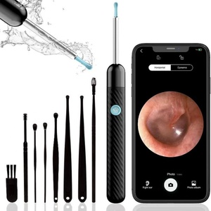 Curette auriculaire visuelle sans fil avec caméra, endoscope intelligent haute définition, outil professionnel, objectif WIFI HD - Product Image 1