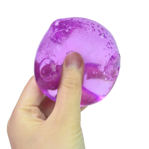 Jouets sensoriels à presser transparents, jouets anti-stress moelleux, cubes de glace colorés amusants pour enfants - Product Image 2