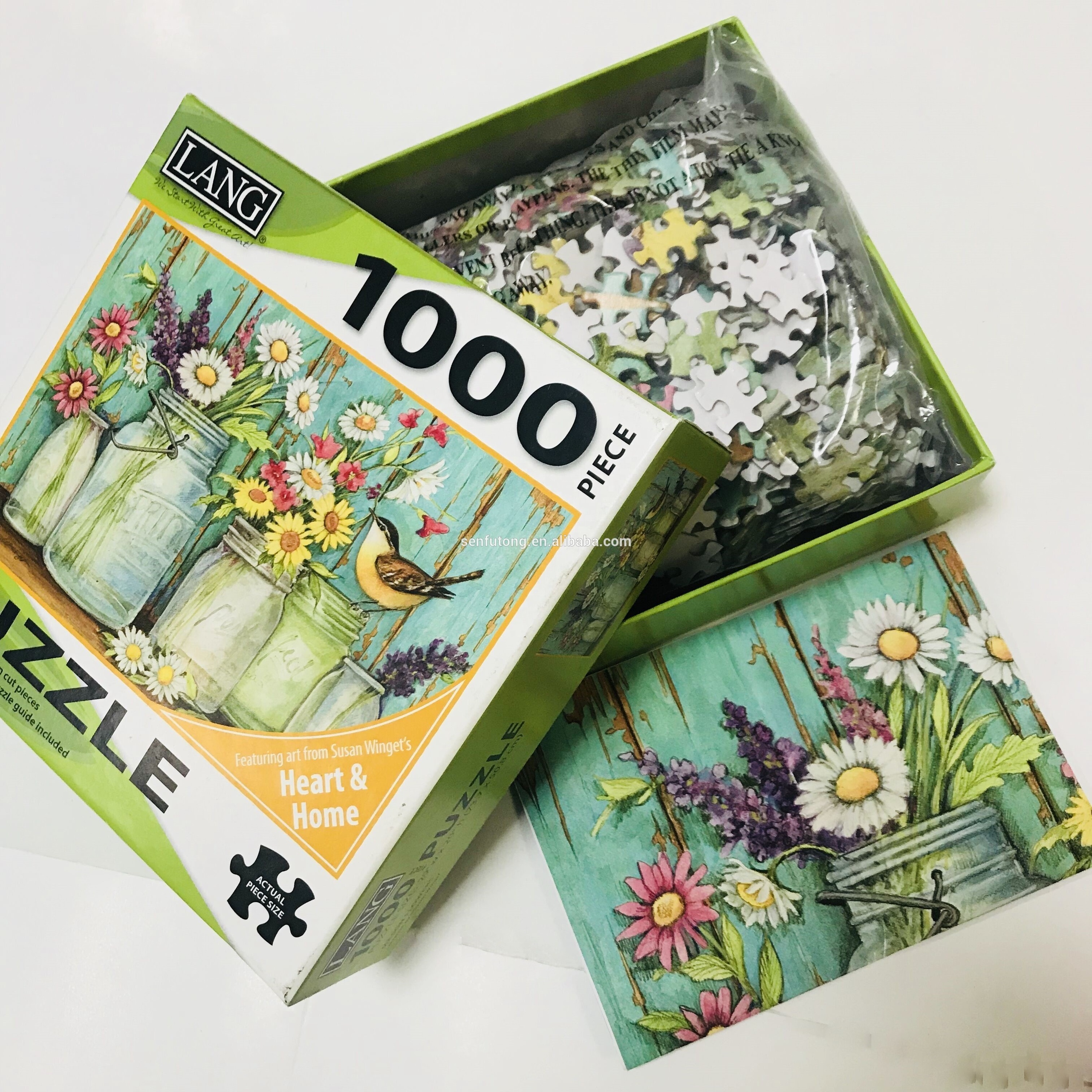 High quality custom model puzzle 1000 pièces-jeux puzzle for adult