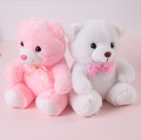 Ours en peluche lumineux rose jouets en peluche éclairage Led grand amour pull câlin géant ours en peluche poupée peluche ours en peluche cadeau