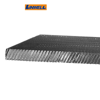 Grille de ventilation en aluminium noir à structure alvéolaire, panneau en aluminium à structure alvéolaire pour l'éclairage