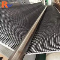 Matériau géocomposite, filet de drainage composite tridimensionnel, géogrille PP, géotextile composite pour déponement d'ordures