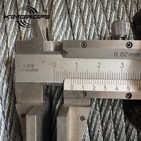 Câble en acier galvanisé électrique DIN3055 6x7+FC 7x7 1770MPa