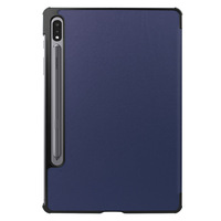 Étui de protection pliable à 360 degrés en cuir PU rigide pour tablette Samsung Tab S8 Ultra X900 de 14,6 pouces