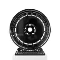 Jantes de voiture forgées en chrome triple noir de 19 pouces 5X112 pour Mercedes Benz 560sec Maybach AMG Classe S CLS CLA Classe E GLB GLA