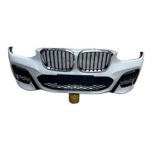 Реальный автомобильный бампер для BMW X3 G01 обновленный X3M передний бампер для автомобиля обвес комплект OE 51118091971