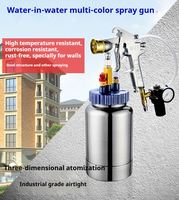 Équipement de pulvérisation REALMAX 2L, pistolet de pulvérisation pneumatique ressemblant à une pierre, réservoirs à pression pour pulvérisateur de peinture à la chaux naturelle