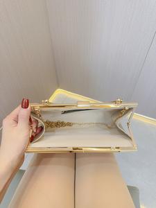 Bolso de Noche de Piel Auténtica con Acabado Satinado, Impermeable, con Cierre de Cremallera, para Bodas, Banquetes y Fiestas Unisex - Product Image 3