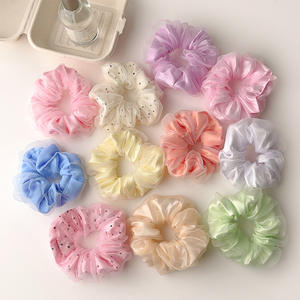 夜光发饰 LED 发光缎面弹力发圈 万圣节圣诞派对用 - Product Image 2