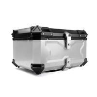 Le nouveau coffre de moto 2023 65L grande capacité boîte latérale pleine de conception en aluminium sens Super Durable moto Mental Topl Box
