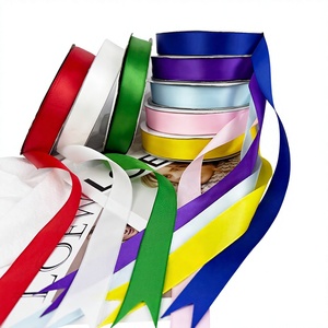 Ruban en satin polyester avec nœud papillon pour décoration de Noë<span class=keywords><strong>l</strong></span>, anniversaire, mariage, boîte cadeau, fleurs faites main DIY, floriculture, pâtisserie - Product Image 1