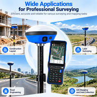 Penerima GNSS RTK Presisi Tinggi dengan IMU, Kamera Ganda, dan Peralatan Survei Laser AR Stakeout untuk Konstruksi