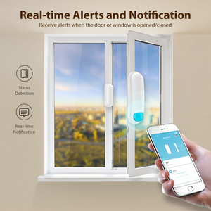 <span class=keywords><strong>HomeKit</strong></span> inalámbrico Zigbee LED <span class=keywords><strong>Sensor</strong></span> de ventana de puerta <span class=keywords><strong>Sensor</strong></span> de contacto alimentado por batería para seguridad de hogar inteligente hecho ABS - Product Image 4
