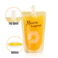 Service OEM ODM, pochette souple personnalisée avec bec verseur pour boissons, impression en héliogravure, format sur mesure, pour stockage alimentaire