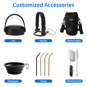 Bouteilles d'eau pour chien en acier inoxydable 3 en 1 de 32 oz pour les voyages en plein air avec bol pour nourriture, distributeur de nourriture pour animaux de compagnie 2026, boîtes cadeaux pour animaux de compagnie, bouteille pour animaux de compagnie - Product Image 6