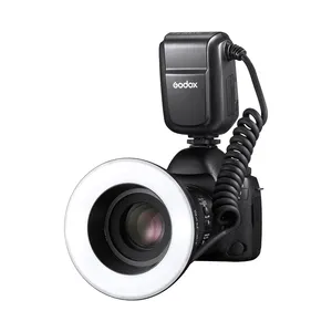 Godox/N/S RING76 K Macro مصباح فلاش LED Macro speedllight لكاميرا DSLR Canon nonic Sony