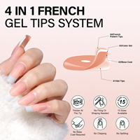 AILLSA OEM ODM Vente en gros de faux ongles carrés moyens en acrylique blanc français, pré-dessinés, à couverture complète