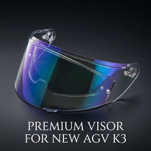 Nuevo Visor de Repuesto para K3, Material de PC, Cierre Rápido, Talla Única, Visor Transparente para <span class=keywords><strong>Casco</strong></span> de Motocicleta, Protector Facial para Todas las Estaciones - Product Image 1