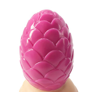 FAAK 9,5 cm 4 "5,2 cm runder großer kurzer Silikon dildo Realistisches Analsex spielzeug Dildo kegel Design <span class=keywords><strong>Anal</strong></span> Butt Plug für Frauen und Männer - Product Image 4