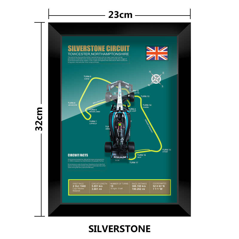 Silverstone - 23*32cm marco