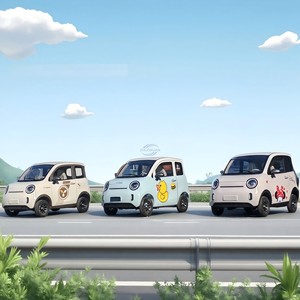 Mika 2026, Vehículo Eléctrico de Cuatro Ruedas de Baja Velocidad, Totalmente Cerrado, Mini Scooter Eléctrico para Mujeres - Product Image 3