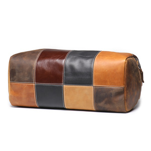 Emboss Logo Genuine Leather Casual Zipper Crossbody Shoulder <b>Bag</b> <b>for</b> <b>Men</b> Summer Travel Organizer Stylish Messenger <b>Bag</b> - Product Image 4