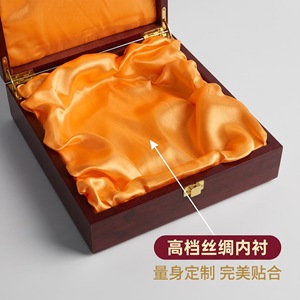 Caja de madera con logotipo de la República de Malí, caja rectangular de madera natural con cerradura, embalaje de regalo personalizable - Product Image 2
