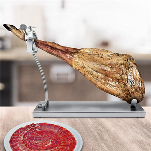 Porte-<span class=keywords><strong>jambon</strong></span> pliant en acier inoxydable <span class=keywords><strong>de</strong></span> qualité supérieure pour jambières espagnoles et Prosciutto italien - Product Image 5