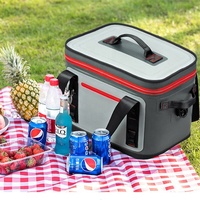 Glacière et sac isothermes multifonctions durables en TPU, étanches, avec maintien de la fraîcheur pendant 48h (20 canettes)