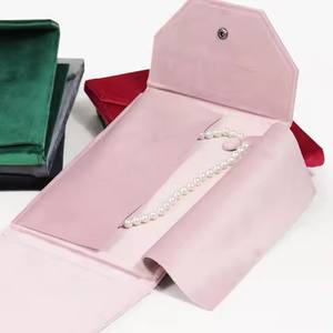 Custodia Pieghevole di Lusso Personalizzabile per Gioielli, Astuccio Portatile per Collane, Anelli e Orecchini, Confezione Personalizzata per Gioielli - Product Image 6