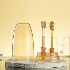 Brosse à dents de nettoyage buccal en silicone pour bébés de 0 à 18 mois - Product Image 1