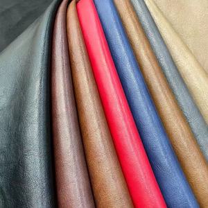 2025 nouveau doux et lisse 1.2MM huile Surface Faux cuir PU pour chaussures bottes sacs à main canapé - Product Image 3