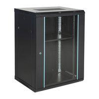 Armoire serveur réseau 19 pouces 15U en acier laminé à froid SPCC, profondeur 600 mm, en stock