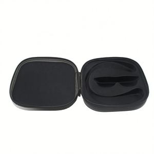 Étui pour écouteurs personnalisé anti-stress DIY, grande capacité, inserts en PU, fermeture éclair, design antichoc, matériau EVA simple pour le rangement en voyage - Product Image 3