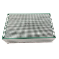 9*15CM Papan Universal Serat Kaca Berlapis Timah Dua Sisi Tebal 16mm Pitch 2.54mm PCB/PCBA Sirkuit Serbaguna Berlubang
