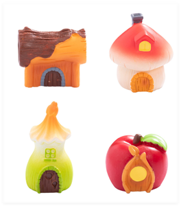 Décoration de la maison souvenirs touristiques cadeaux fée Miniature jardin maison Guangzhou résine artisanat champignon souche <span class=keywords><strong>matin</strong></span> gloire 3D forme - Product Image 4