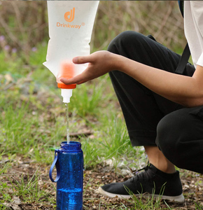 Thể Thao Túi nước container cắm trại ráp nước uống Túi TPU nước bàng quang với bộ lọc - Product Image 5