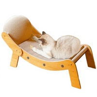 GUAIZHUREN Arbre à chat moderne de luxe en sisal, grand, anti-griffures, lit pour chat, résistant à l'usure, anti-miettes, canapé écologique