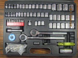 75pcs <span class=keywords><strong>1</strong></span>/<span class=keywords><strong>2</strong></span>, <span class=keywords><strong>1</strong></span>/4 <span class=keywords><strong>Set</strong></span> di <span class=keywords><strong>chiavi</strong></span> <span class=keywords><strong>a</strong></span> <span class=keywords><strong>bussola</strong></span> universali <span class=keywords><strong>a</strong></span> cricchetto dinamometrico da 3/8 pollici con <span class=keywords><strong>Set</strong></span> di <span class=keywords><strong>chiavi</strong></span> esagonali - Product Image 3