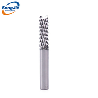 Fraise en bout de maïs en carbure Outils CNC Fraise en bout Fraise en carbure Fraise en bout en bois Carbure