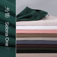Kaos Solona Ice Sense 220g Terbaru Kerah Bulat Model Bahu Jatuh Pria Wanita Warna Solid Lengan Pendek Kasual Bernapas