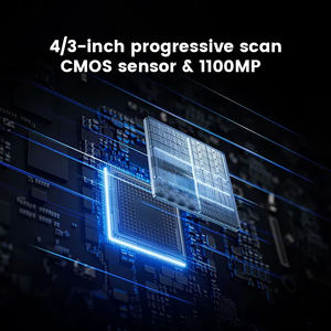 Tenveo 4K 60fps HDMI PTZ Live-Streaming-Kamera mit 4/3-Zoll-Sensor, 3-fachem optischem Zoom + 16-fachem Digitalzoom mit 93 °   FOV 7x24 Stunden Betrieb - Product Image 4