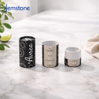Boîte d'emballage cylindrique personnalisée en carton kraft recyclable pour diffuseur de parfum de voiture, tube en papier pour huile essentielle et parfum